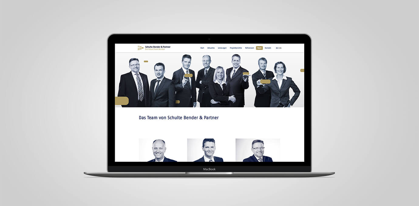 georg design Referenz Website Schulte Bender & Partner 09 Desktopansicht der responsiven Website von Schulte Bender & Partner